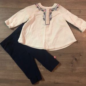 Offspring Baby Girl 2 Piece Outfit 6 Months